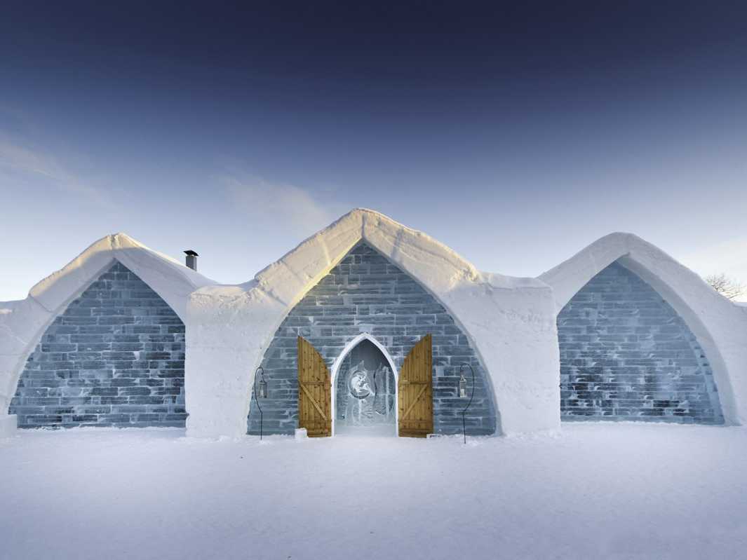 Icehotel Exterior