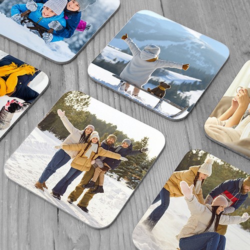 multiple wooden coasters