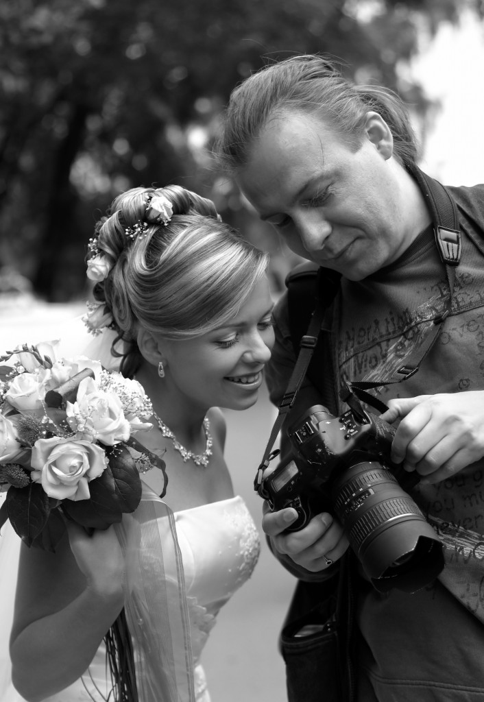 Bride And Photographer