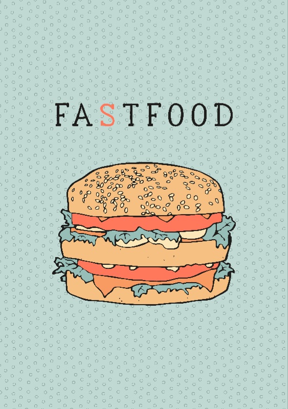 Fat Food, a freshinkstain design, on Zippi.