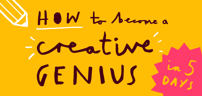 How to become a creative genius header 