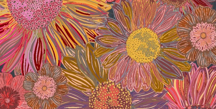 An image of floral art work by lottibrown