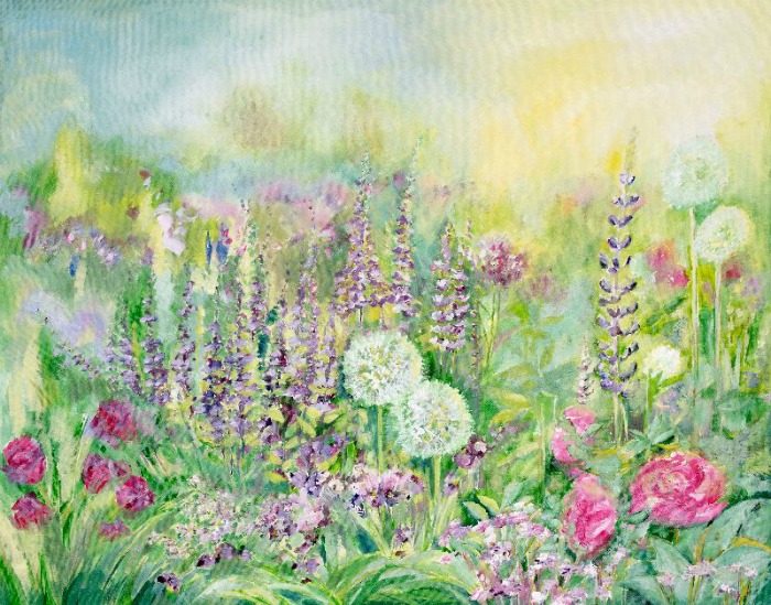 An image of floral artwork by charlottehiggins