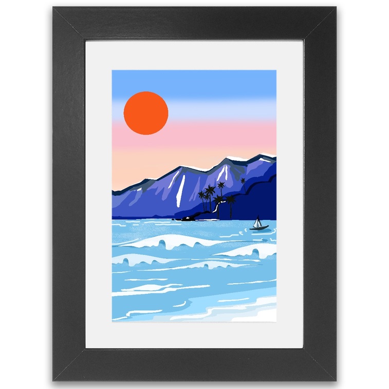 Beach Holiday Framed Print